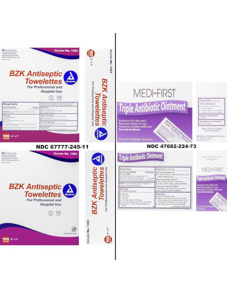 Kit de Primeros Auxilios MFASCO Compacto 15.2x12.7x7.6 cm