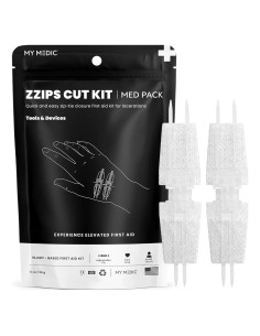 Kit de Primeros Auxilios My Medic ZZips MedPack para Cortes