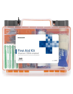 Kit de Primeros Auxilios McKesson 260 Piezas para 50 Personas