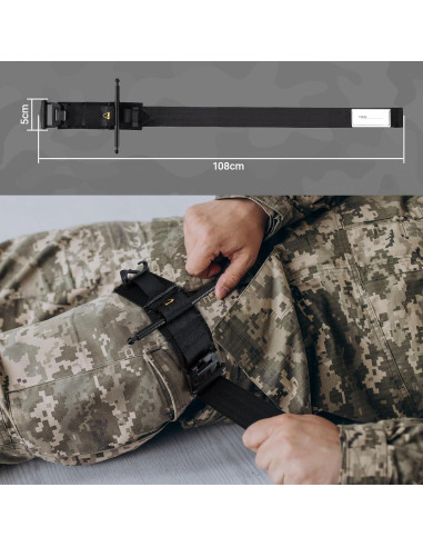 Kit de Primeros Auxilios Táctico HidroPony con Torniquete y Vendaje