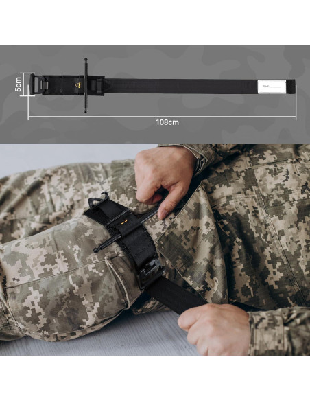 Kit de Primeros Auxilios Táctico HidroPony con Torniquete y Vendaje