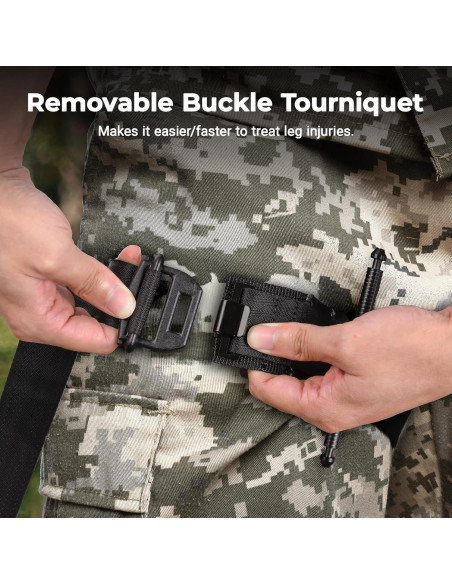 Kit de Primeros Auxilios Táctico HidroPony con Torniquete y Vendaje