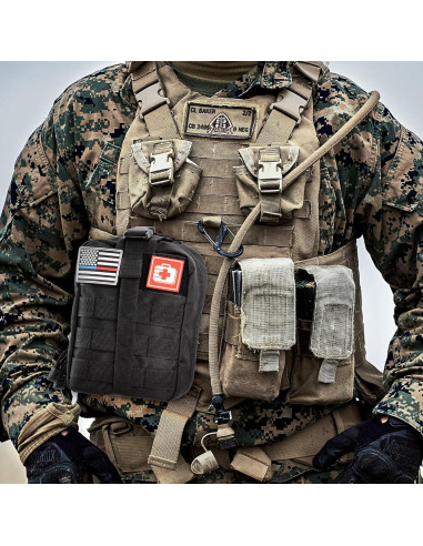 Kit de Primeros Auxilios Táctico HidroPony con Torniquete y Vendaje