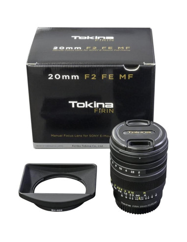 Lente Tokina FRN-MF20FXSE 20mm f/2 E-Mount para Sony