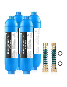 Filtro de Agua Inline Lifefilter RV 4 Unidades, Certificado NSF