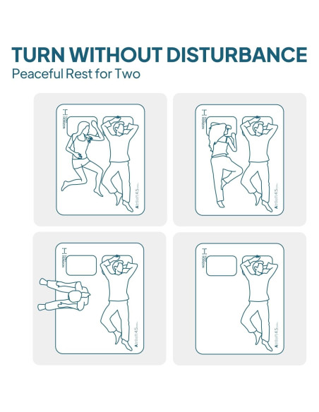 Colchón Inflable y de Espuma LostHorizon Completo 7.62 cm