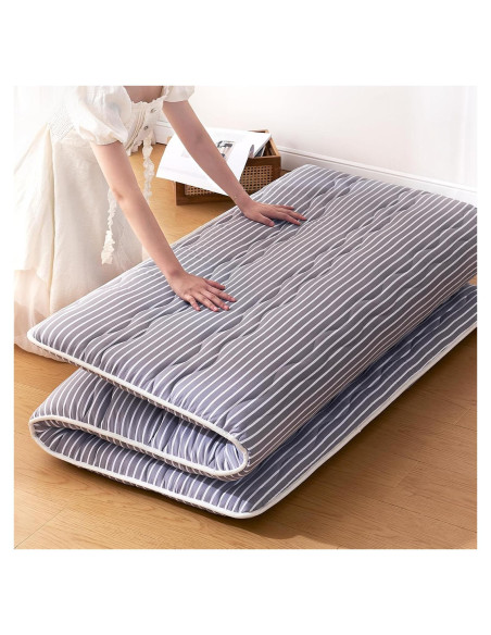 Colchón Futón Japonés JZBEARAPT Individual 203x99 cm Espuma Densa