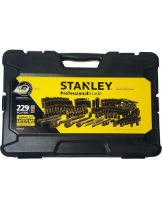 Juego de Herramientas Stanley 229 Piezas Cromo Negro 2