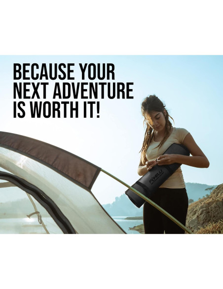 Colchoneta para Camping Foxelli con Almohada 6.99 cm Gruesa