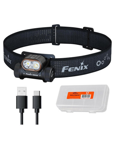 Linterna Frontal Fenix HM55R Recargable 1200 Lúmenes USB-C