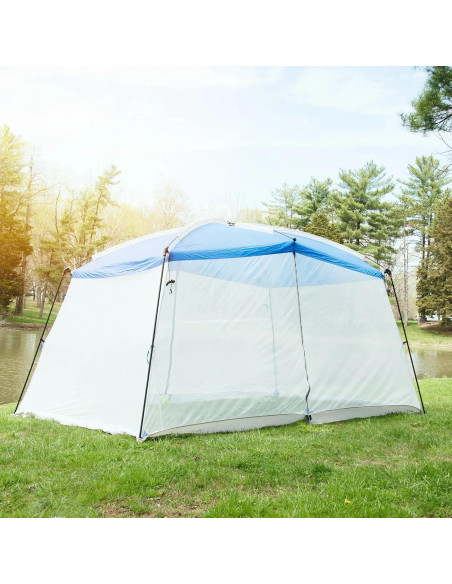 Carpa Pantalla Ozark Trail 3.96x2.74m Azul con Malla Insectos