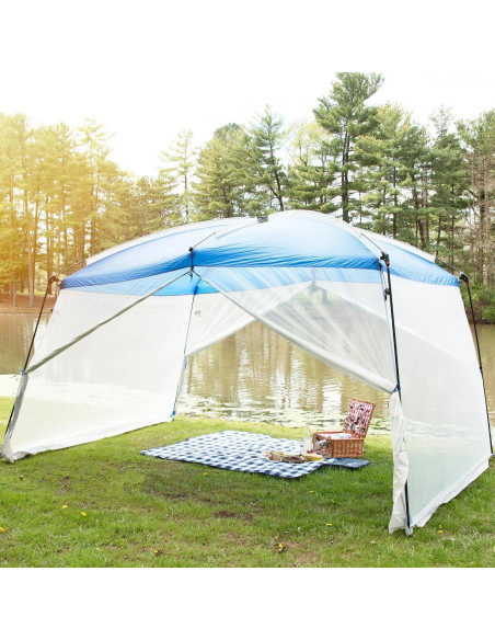Carpa Pantalla Ozark Trail 3.96x2.74m Azul con Malla Insectos