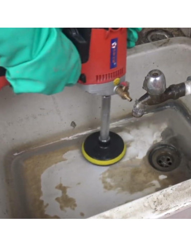 Eje de Extensión Angulado Nophike 5/8"-11 para Amoladora