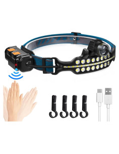 Lámpara Frontal DARKBEAM W690 LED Recargable 2400mAh