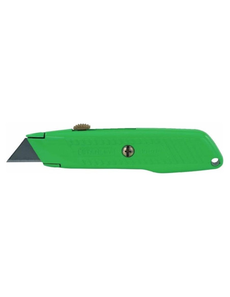 Cuchillo Utility Retráctil Stanley Tools Paquete de 10 Verde
