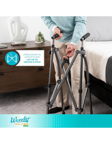 Andador Plegable Stander Wonder Walker Lite, 2.72 kg, Arena