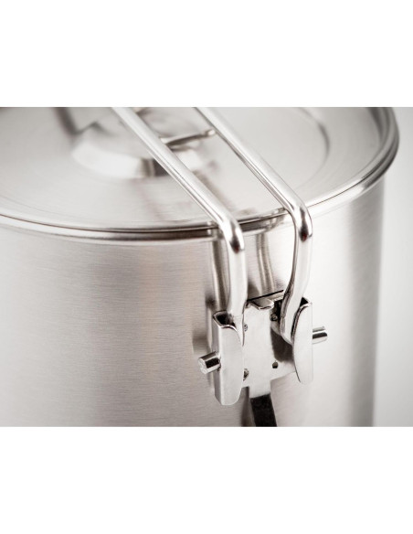 Conjunto de Cocina Compacto GSI Outdoors Glacier 68199 - Acero Inoxidable