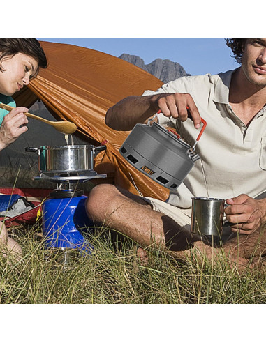 Tetera de Camping Tentock 1L Aluminio Anodizado Ligera