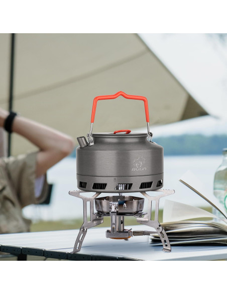 Tetera de Camping Tentock 1L Aluminio Anodizado Ligera