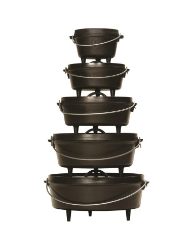Horno de Campamento Lodge de Hierro Fundido 8 Qt con Tapa