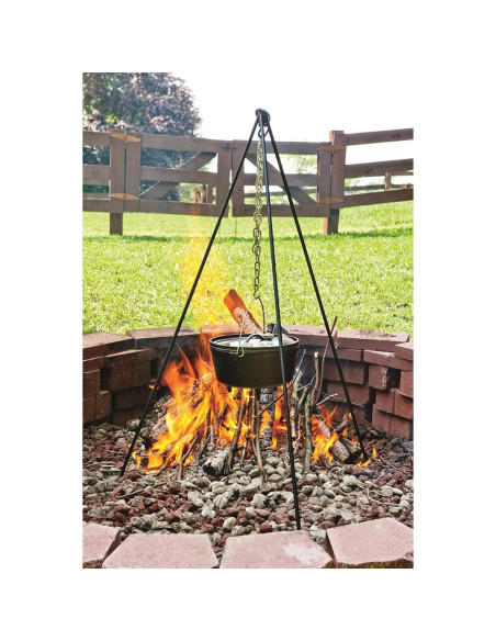 Horno de Campamento Lodge de Hierro Fundido 8 Qt con Tapa