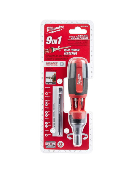 Destornillador Multibit 9 en 1 Milwaukee 48-22-2331