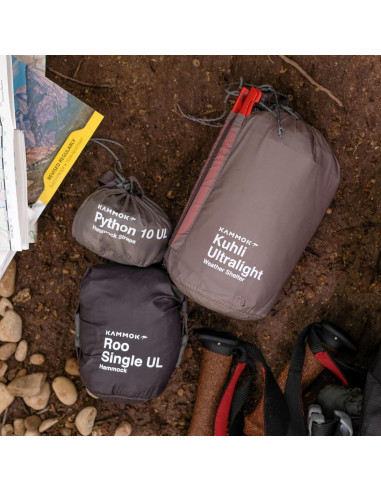 KAMMOK Kuhli Ultralight Lona de Camping Impermeable 408g