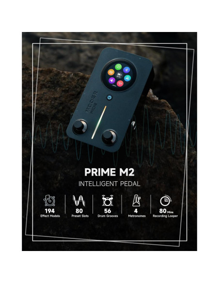 Procesador de Efectos MOOER Prime M2 con Pantalla Táctil
