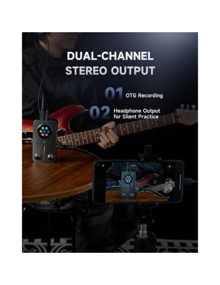 Procesador de Efectos MOOER Prime M2 con Pantalla Táctil