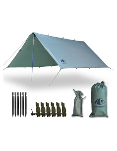 Toldo de Camping HIKERGEARS 3.05x3.05m Impermeable Ligero