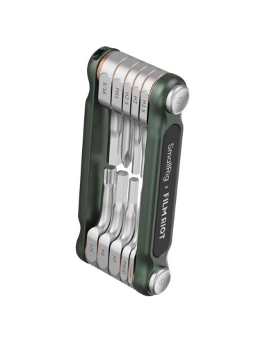 Multiherramienta Plegable 10 en 1 RGYBAO Aluminio Acero Inoxidable