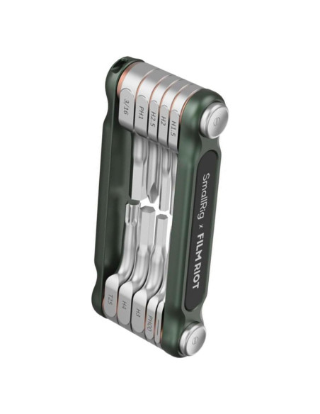 Multiherramienta Plegable 10 en 1 RGYBAO Aluminio Acero Inoxidable