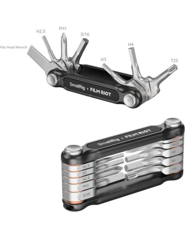 Multiherramienta Plegable 10 en 1 RGYBAO Aluminio Acero Inoxidable