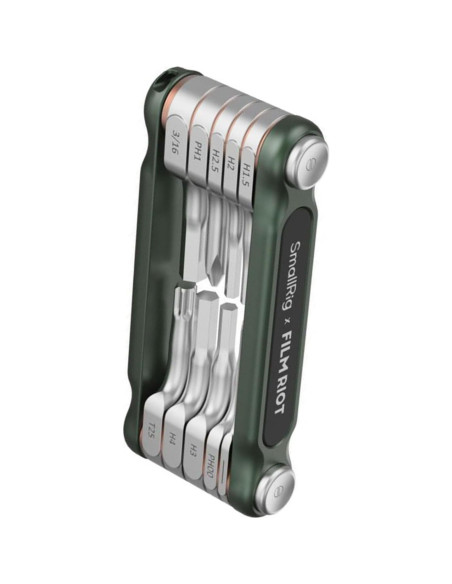 Multiherramienta Plegable 10 en 1 RGYBAO Aluminio Acero Inoxidable