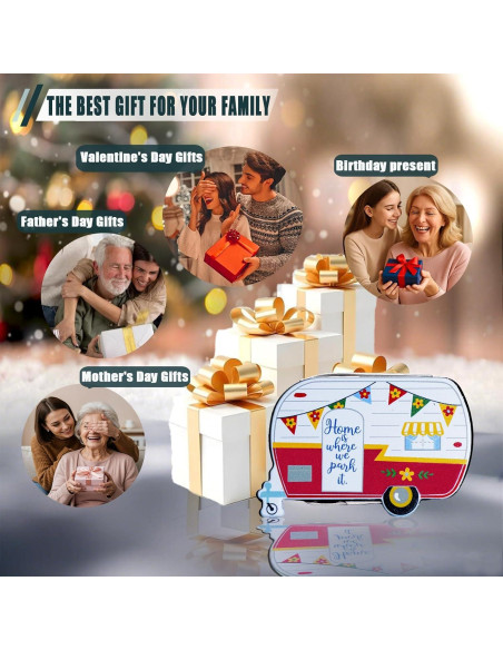 Mini Multiherramienta 5-en-1 Haigoo de Acero Inoxidable Rojo