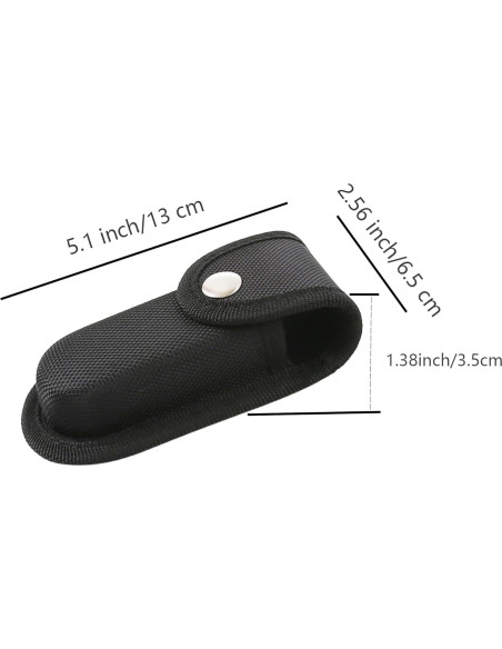 2 Pcs Funda de Nylon para Multiherramienta 11cm Leatherman