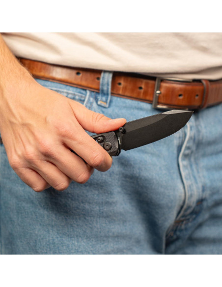 Cuchillo de bolsillo EDC Flytanium BEEF con hoja D2 y mango G-10 Cuchillo de bolsillo EDC Flytanium BEEF con hoja D2 y mango G-10