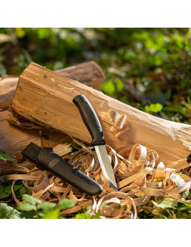 Cuchillo Morakniv Companion de Acero Inoxidable 104 mm Negro
