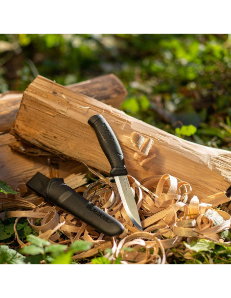 Cuchillo Morakniv Companion de Acero Inoxidable 104 mm Negro