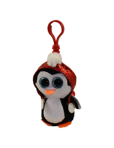 Pingüino de Peluche Ty Beanie Boos Edición Limitada Navidad