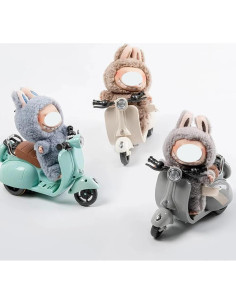 Scooter Eléctrico Interactivo Labubu con Luz y Música 2