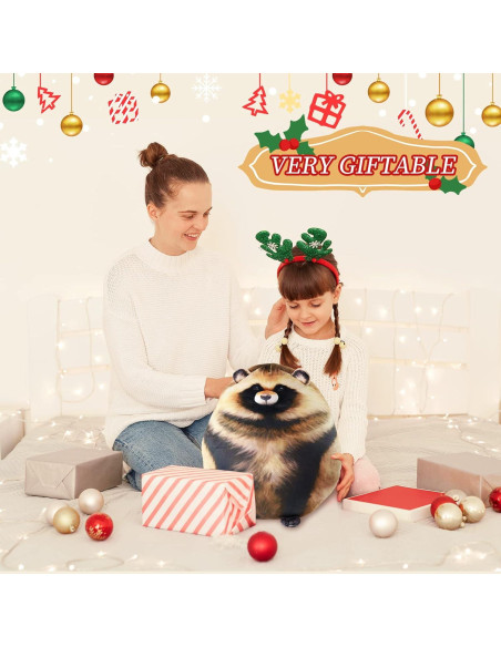 Peluche de Mapache Jason Toys 25.4 cm Suave y Decorativo