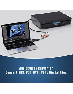 Tarjeta de Captura VIXLW USB RCA a Digital para PC y Mac 2