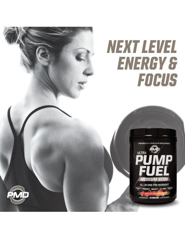 PMD Sports Pump Fuel Ultra Estímulo Medio 30 Porciones Nectarina