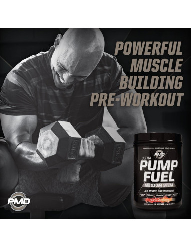 PMD Sports Pump Fuel Ultra Estímulo Medio 30 Porciones Nectarina