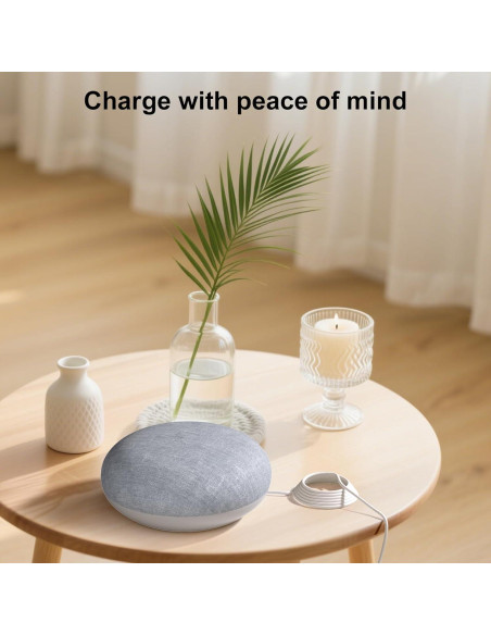 Adaptador de Corriente 15W Compatible con Google Nest Hub y WiFi