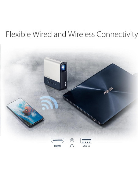 Proyector Mini Inalámbrico ASUS ZenBeam E2 100" FHD 300 Lúmenes Proyector Mini Inalámbrico ASUS ZenBeam E2 100" FHD 300 Lúmenes