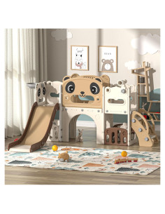 Juego de Escalera y Tobogán 9 en 1 Nyeekoy para Niños