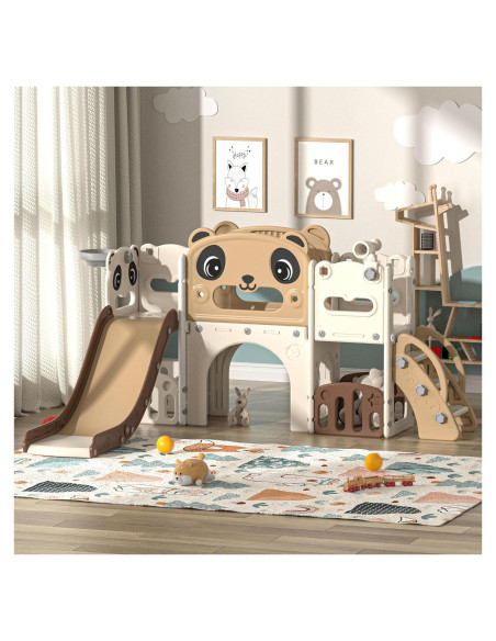 Juego de Escalera y Tobogán 9 en 1 Nyeekoy para Niños