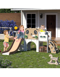 Juego de Escalera y Tobogán 9 en 1 Nyeekoy para Niños 2